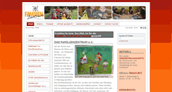 Desktop Screenshot of familienzentrum-wuerzburg.de